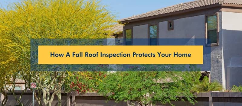 How A Fall Roof Inspection Protects Your Home